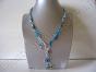 Collier fantaisie turquoise Couture