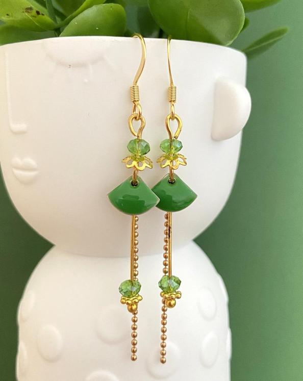 bijoux fantaisie vert
