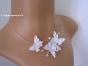 collier mariage papillons