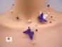 bijoux mariage violet